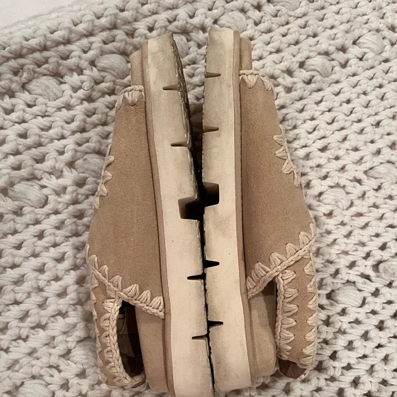 Mou suede flatbed sandals - Picture 6 of 7